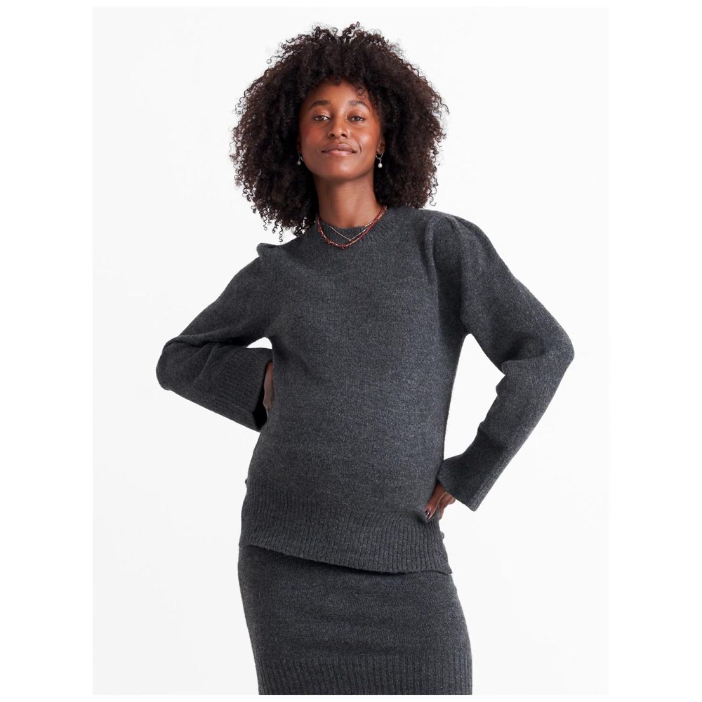 Prénatal zwangerschapstrui - Dark Graphite Melang
