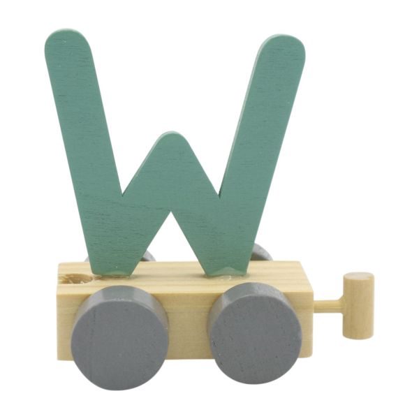 Jep! Kids Treinletter W Groen