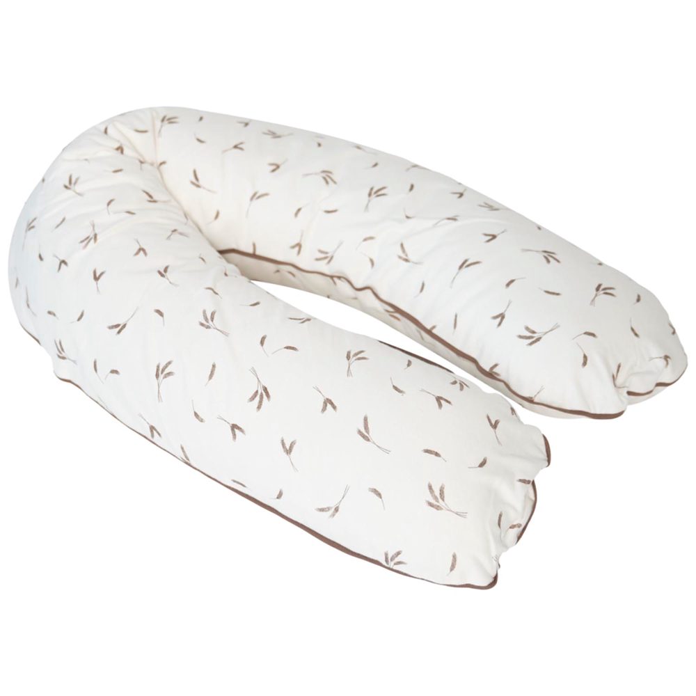 Prénatal voedingskussenhoes Graan - Ivory White