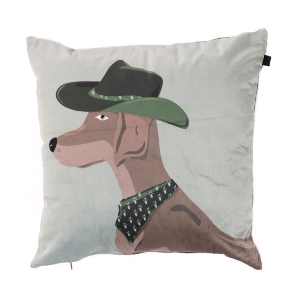 Overseas Kussen Bob - 45x45 cm - Soft Green