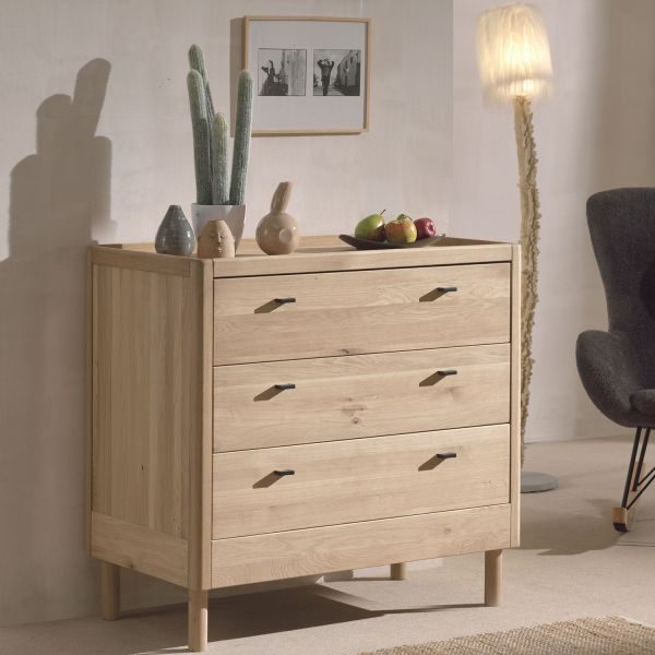 Vipack Forrest Commode 3 Laden - Eik