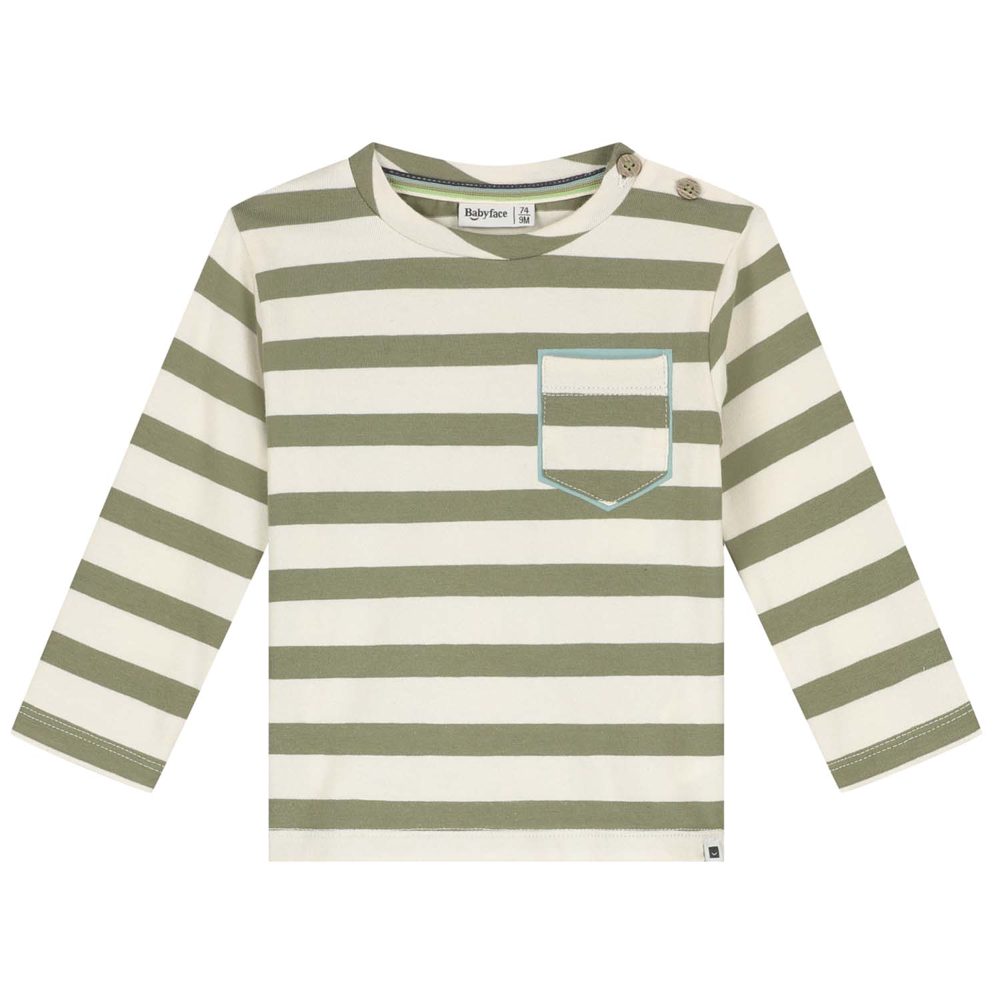 Babyface baby trui - Khakigreen