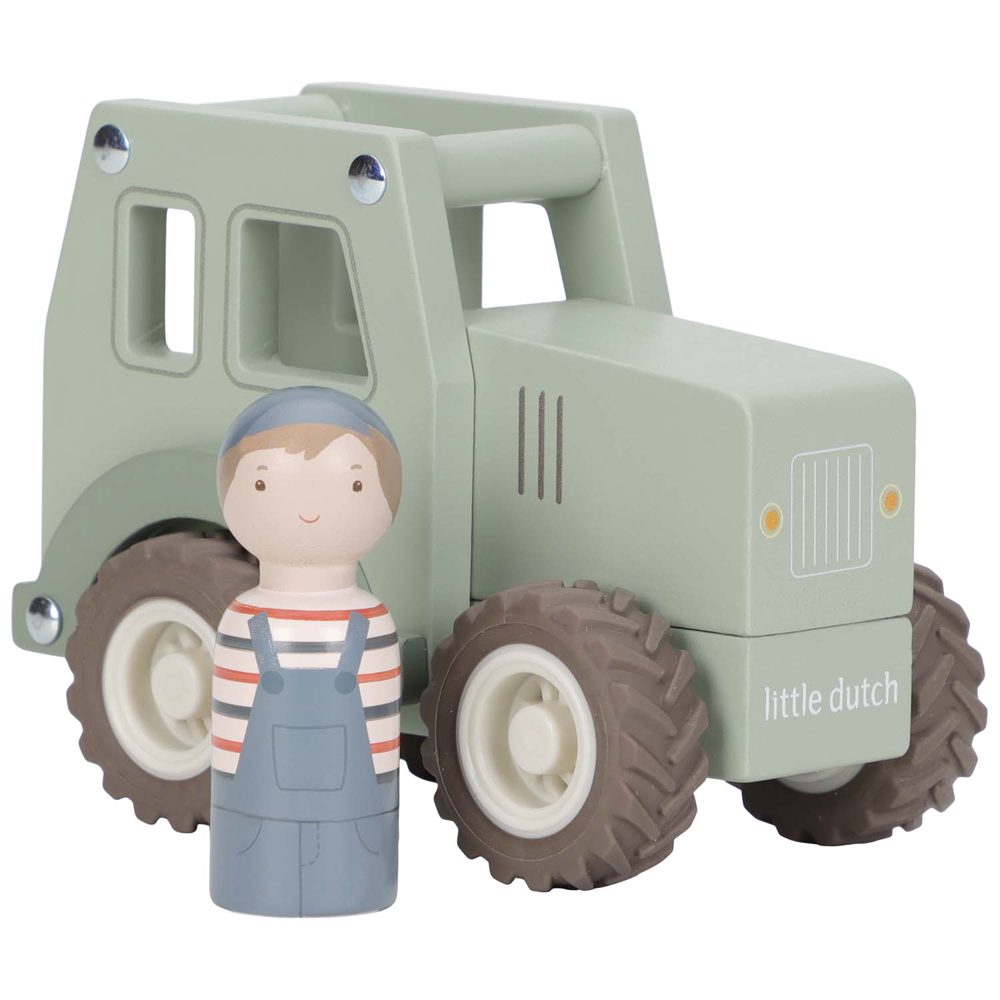 Little Dutch houten tractor - Multi