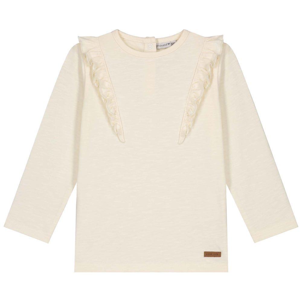 Prénatal baby shirt - Dark Off-White
