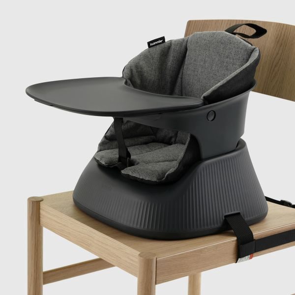 Hannie Draagbare Kinderstoel – Charcoal Black – foto 2