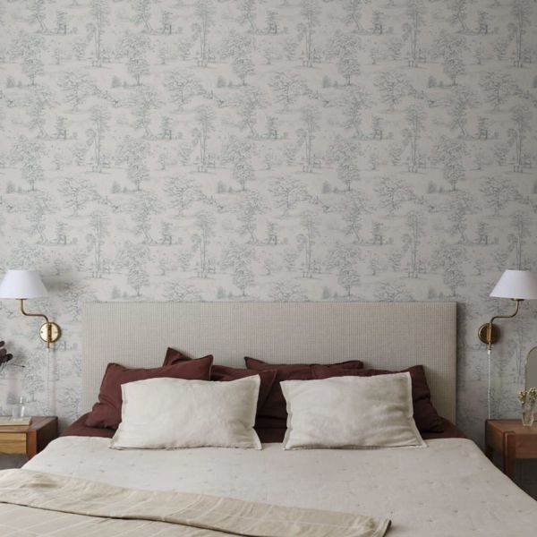 Sandberg Montfort Behang - Indigo Blue – foto 5