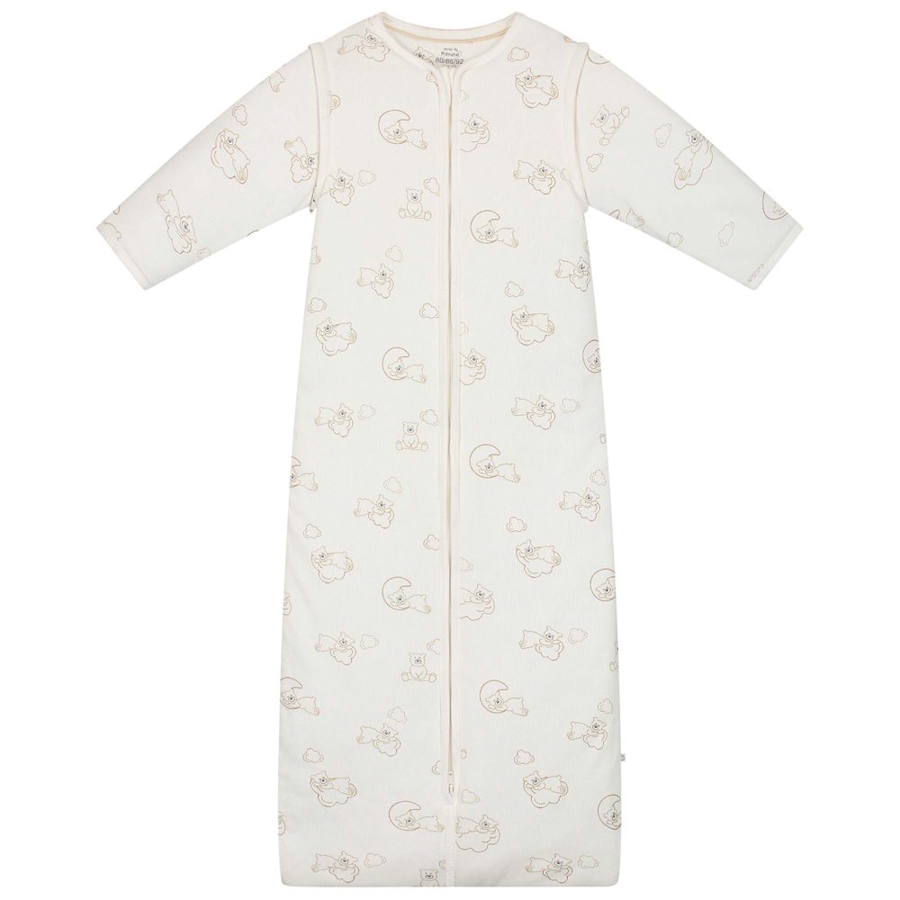 Prénatal slaapzak beren rib - Ivory White