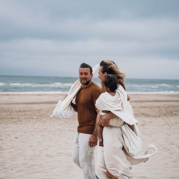 Koeka Playa Badponcho - Maat 86/92 - Sand – foto 6