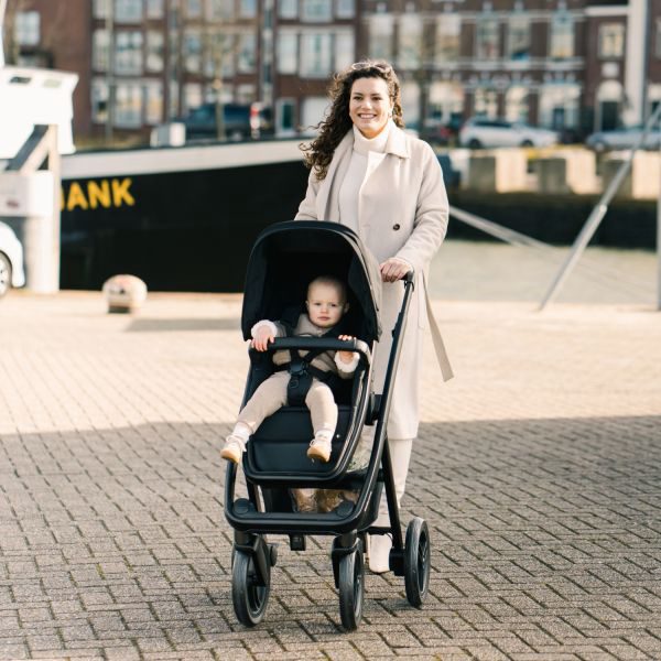 Dubatti Two E2 Kinderwagen 2-in-1 - Black / Pitch Black – foto 12
