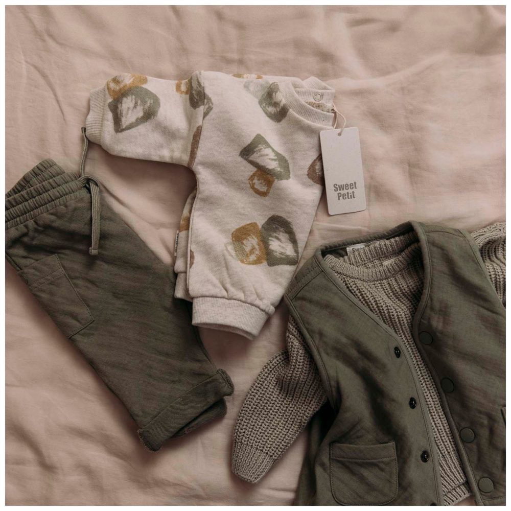 Sweet Petit peuter trui - Soft Green – foto 6