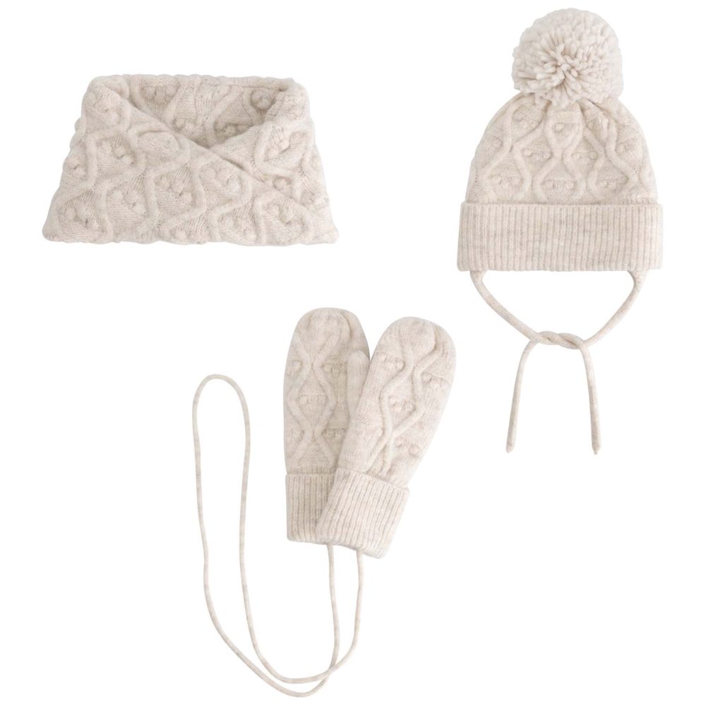 Prénatal peuter winterset wit