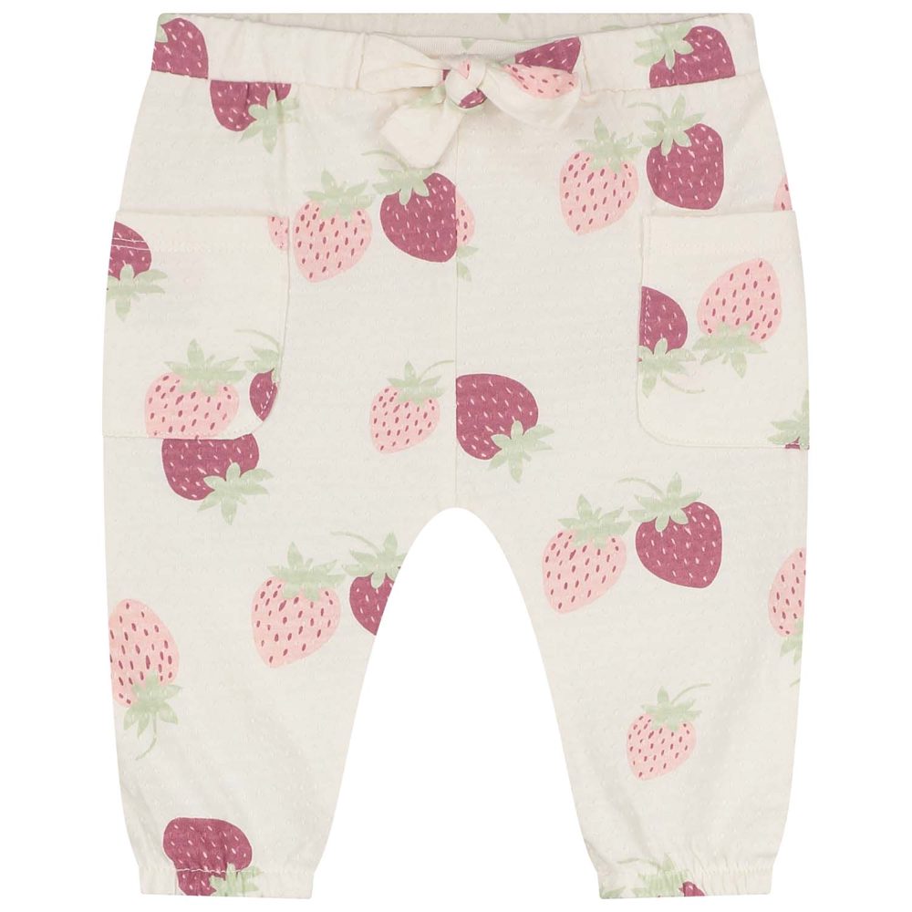 Prénatal newborn broek - Ivory White