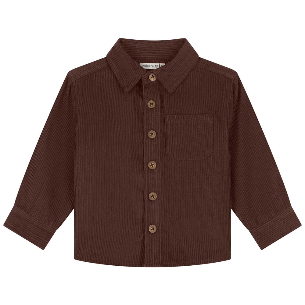 Prénatal peuter blouse - Dark Clay
