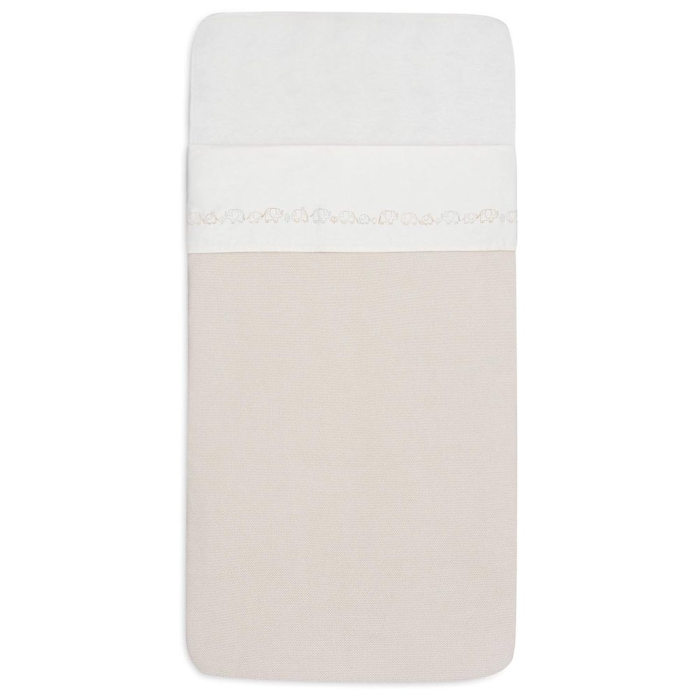 Jollein ledikantlaken olifant - Ivory White