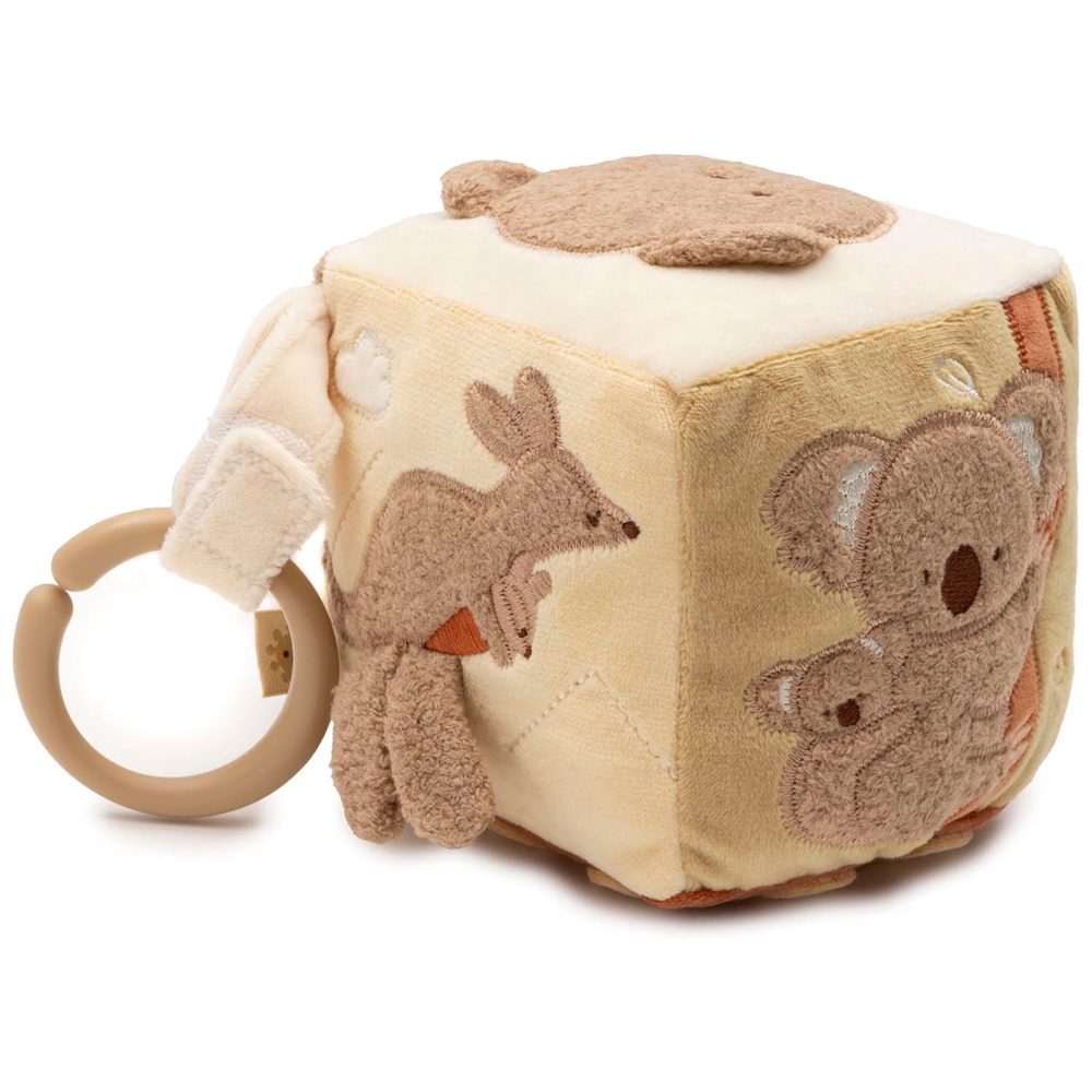 Jollein activiteitenkubus kangaroots - Brown