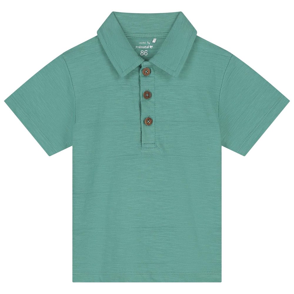 Prénatal baby polo - Seagreen