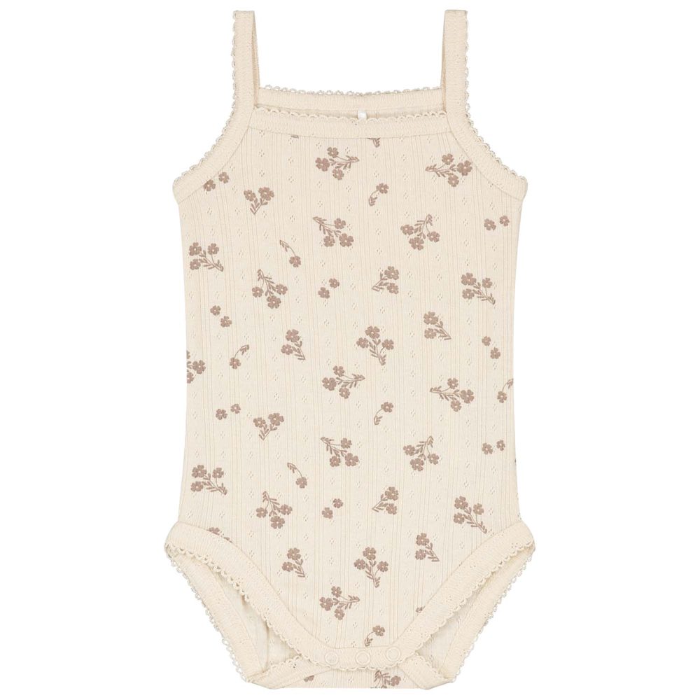 Prénatal romper ajour - Dark Ecru