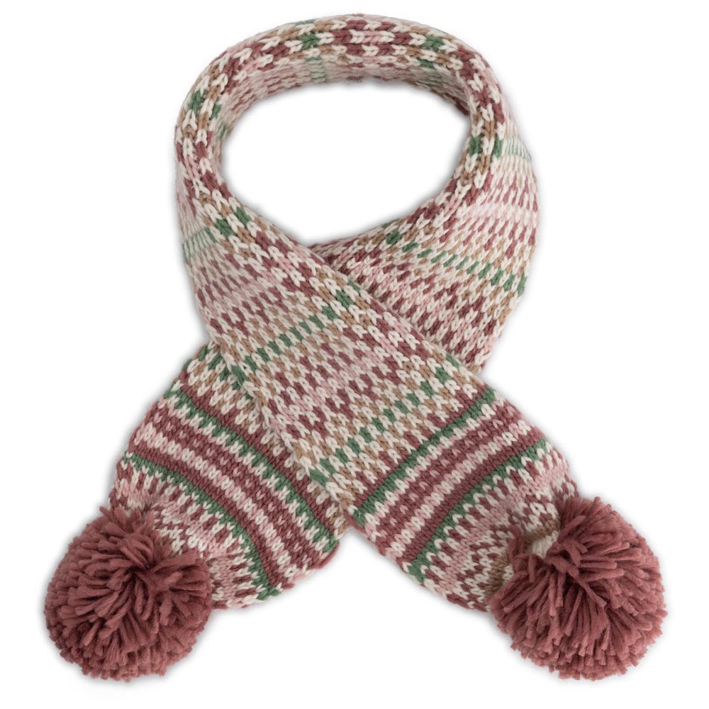 Prénatal peuter sjaal - Dark Red Brown