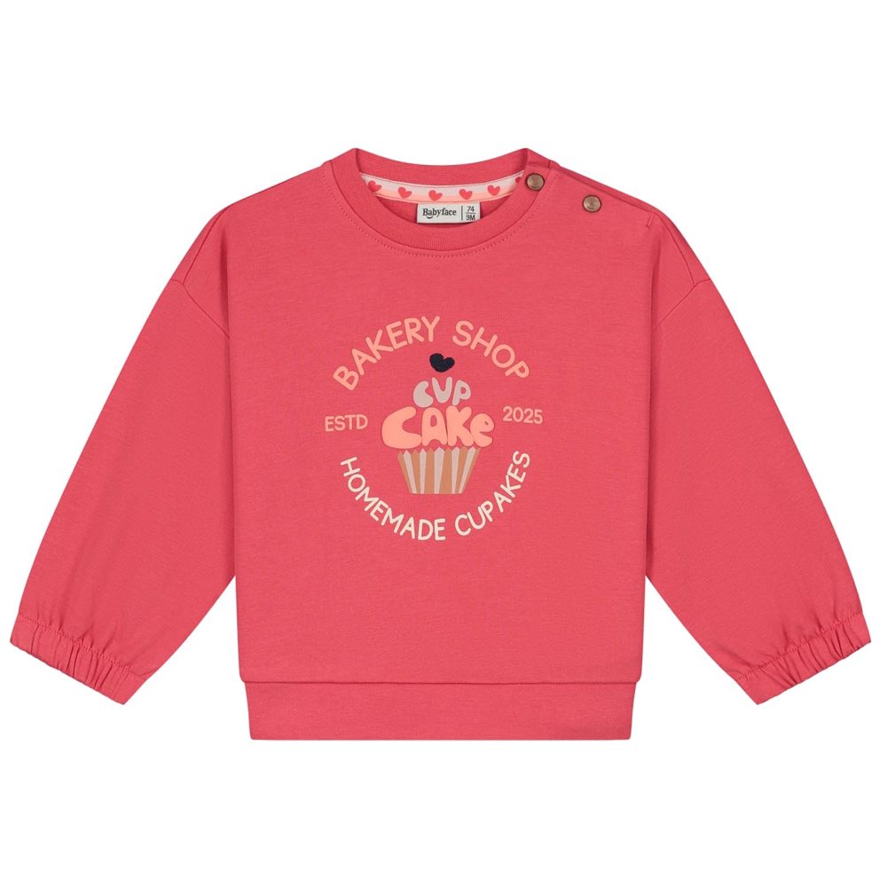 Babyface sweater - Dark Coral Red