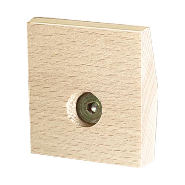 KAOS Klapp Wandhaak - Beech Natural