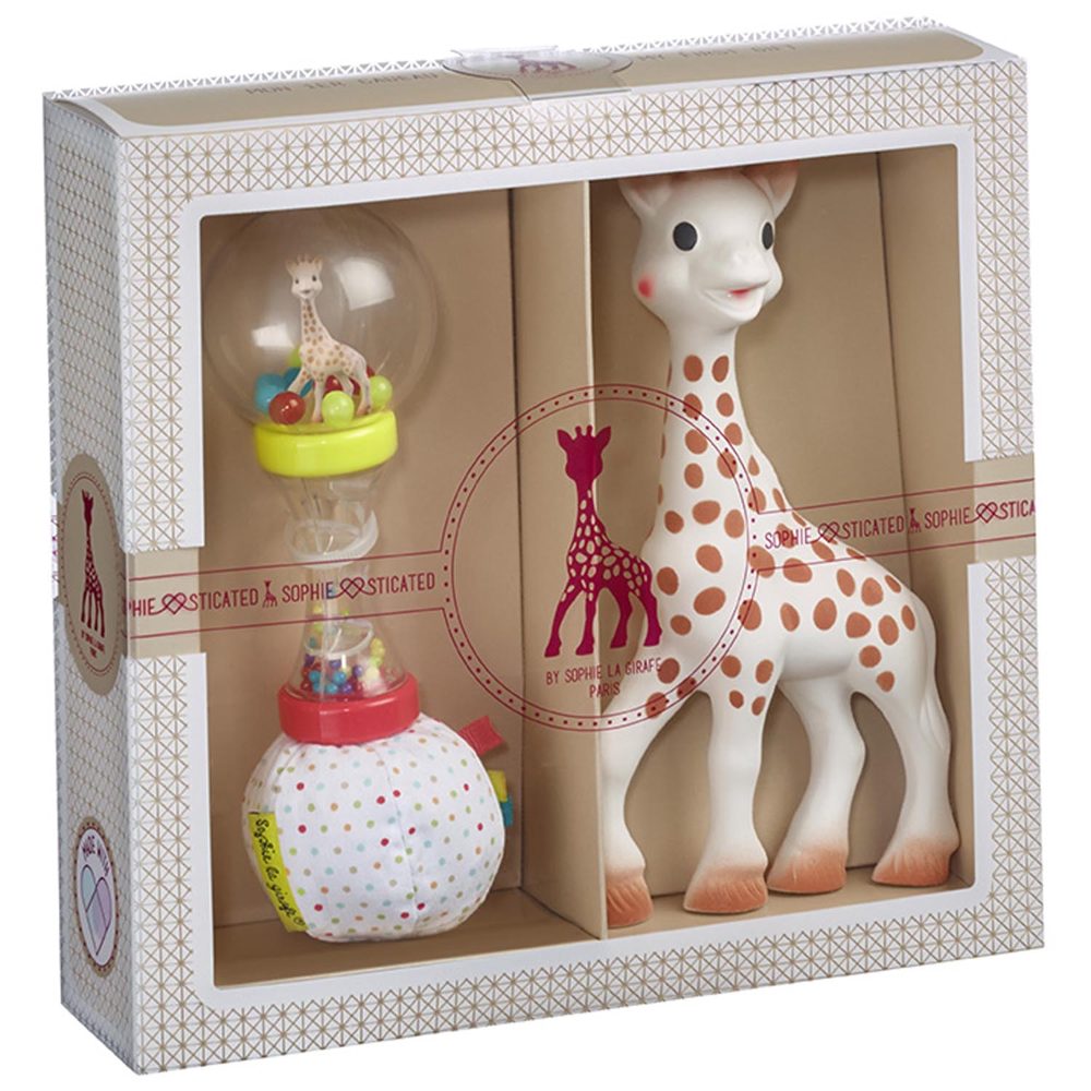 Sophie de giraf cadeauset 4-delig - Multi