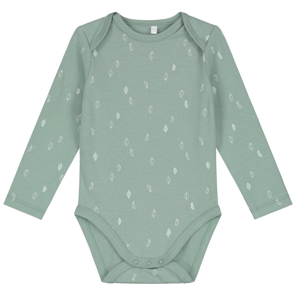 Prénatal romper bladeren - Midgreen