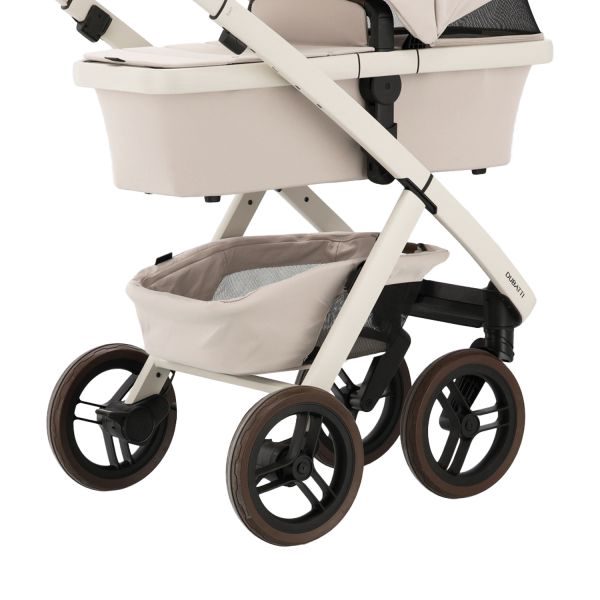 Dubatti Two E2 Kinderwagen 2-in-1 - Chalk-Brown / Tofu Gray – foto 9