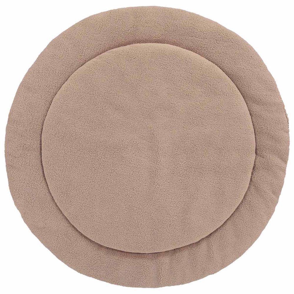 Prénatal boxkleed rond teddy - Taupebrown
