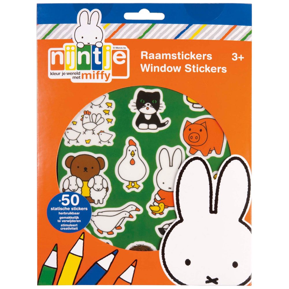 Nijntje raamstickers - Multi – foto 3