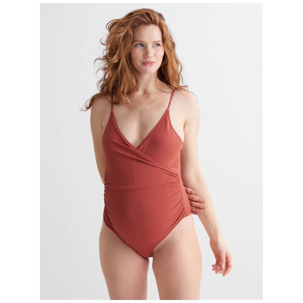 Prénatal zwangerschapsbadpak - Light Orange Brown