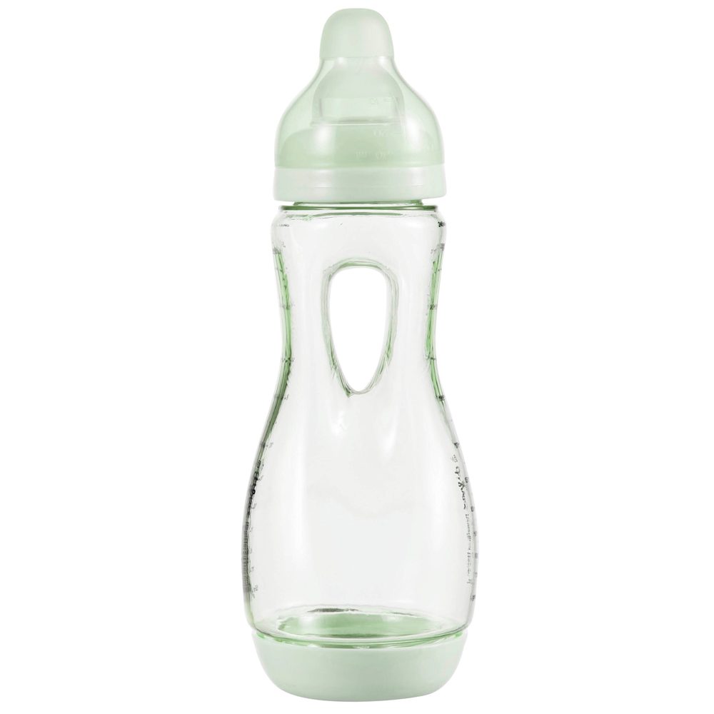 Difrax handgreep fles 240ml - Lightgreen