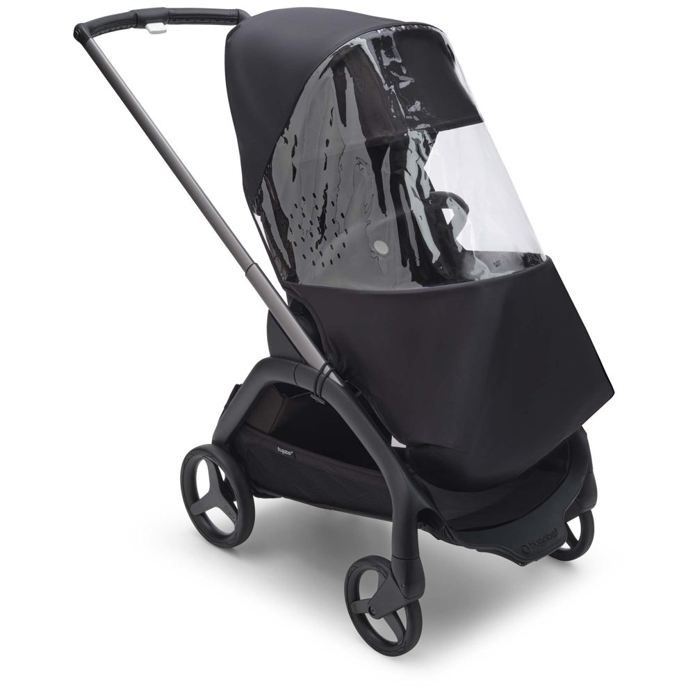 Bugaboo Dragonfly regenhoes - Black