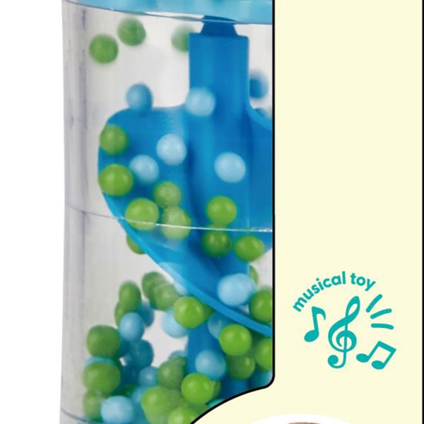 Hape Regenmaker met Kralen - Blauw – foto 9