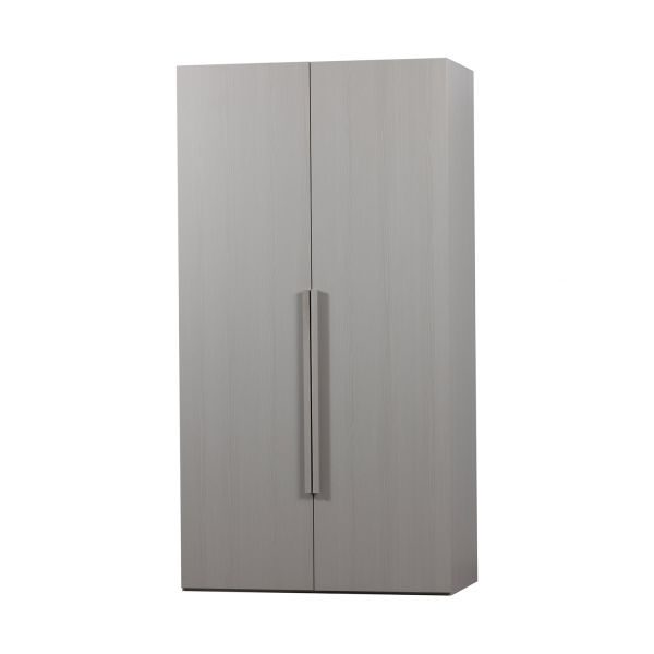 Woood Rens Kledingkast 2-Deurs - Pebble Grey