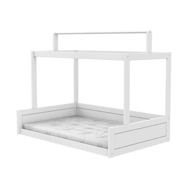 LIFETIME Kidsrooms Montessoribed Met Dakconstructie - Wit – foto 2