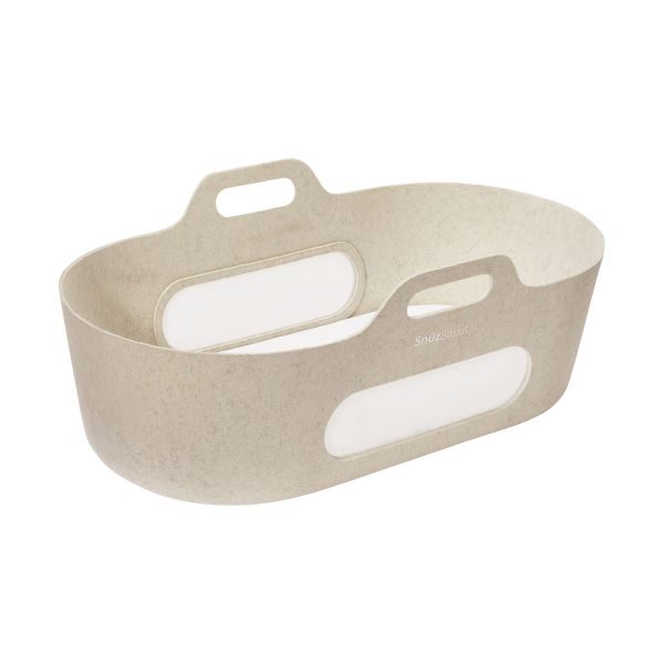 Snuz SnüzBaskit Moses Basket + Stand Set - Barley/Walnut 