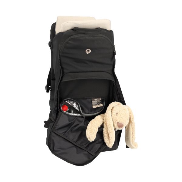 Qute Q-Nomade Kinderdrager - Zwart – foto 4