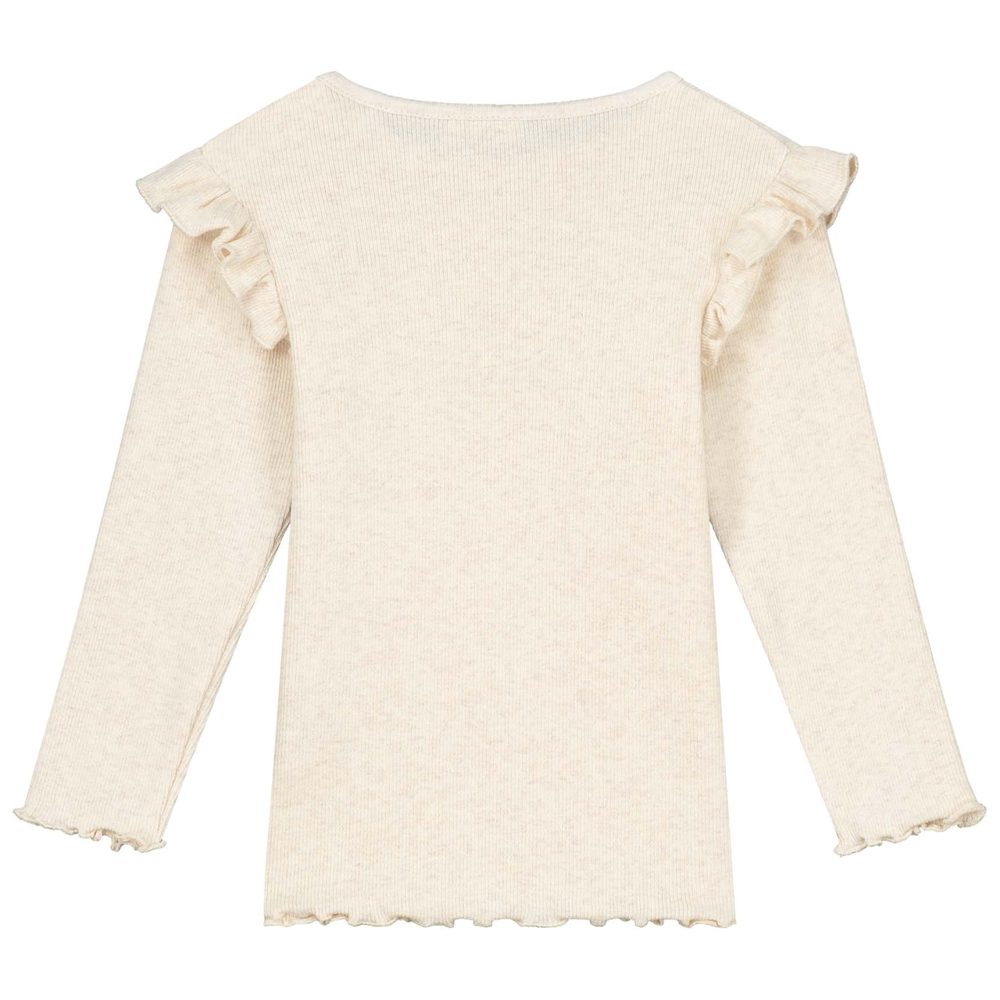 Prénatal peuter shirt - Light Brown Melange – foto 2