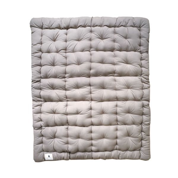 Pine Cone Boxkleed - Kapok Vulling - Mushroom
