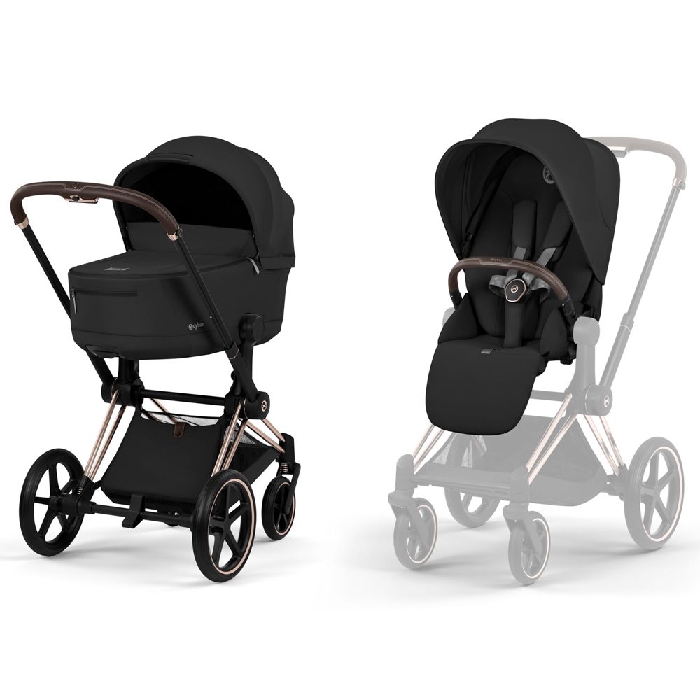 Cybex Priam5 Comfort compleet - Sepia Black