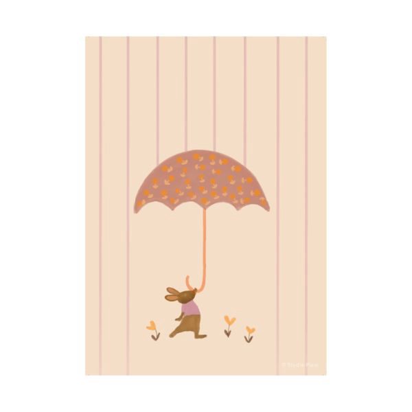 Studio Pieni Poster A3 - Regen