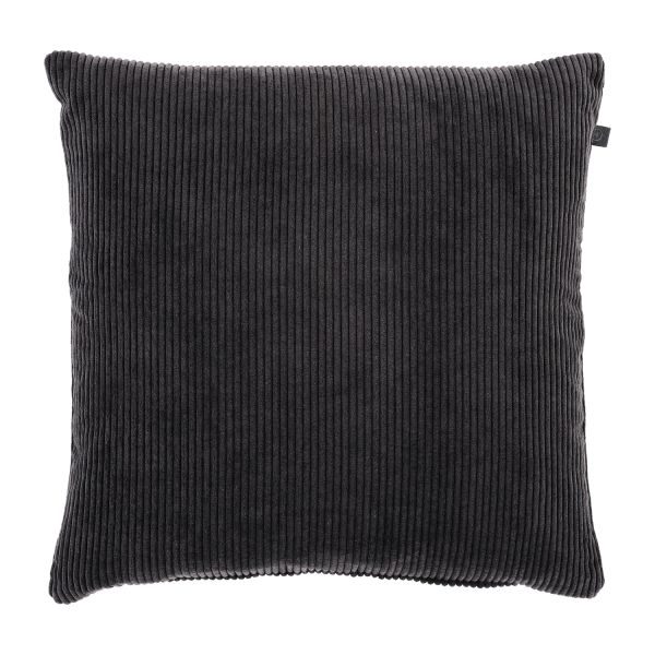 Overseas Rib Kussen - 45 x 45 cm - Black