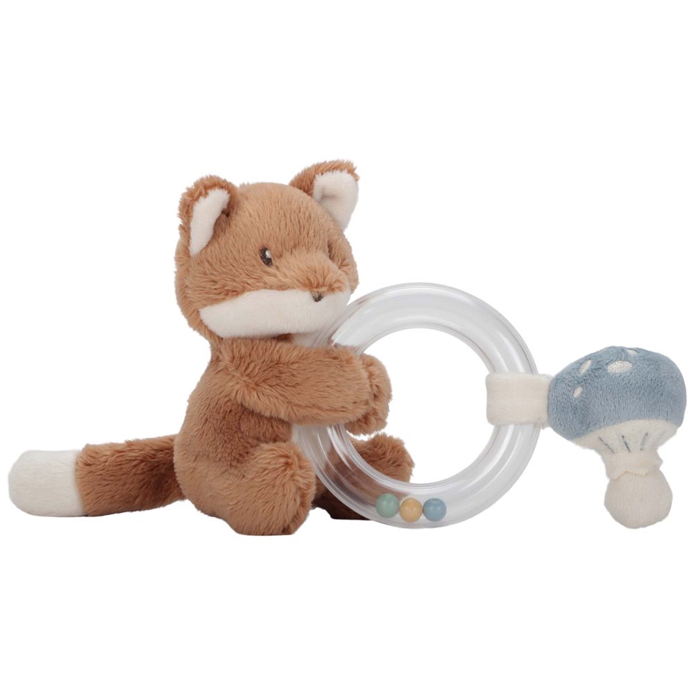 Little Dutch ringrammelaar Forest Friends - Lightbrown