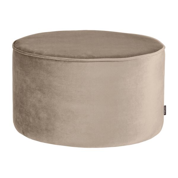 Woood Poef - Sara - Ø60 cm - Khaki