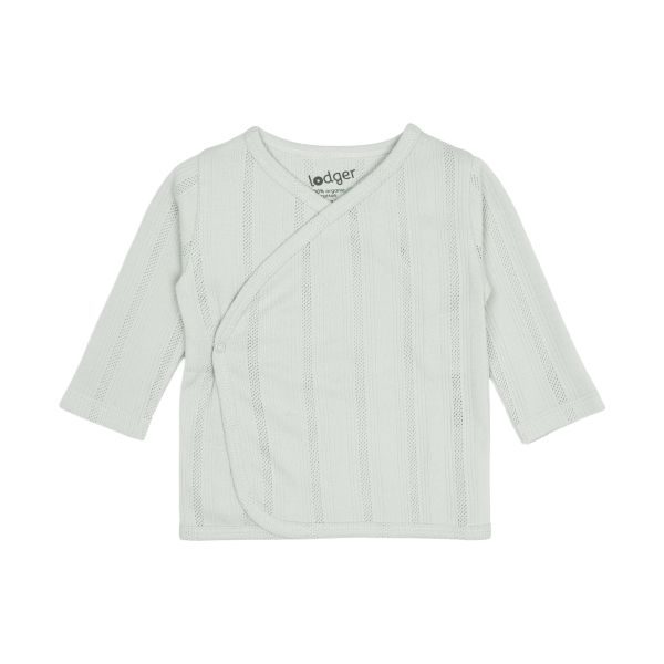 Lodger Overslagvestje Pointelle - Maat 62 - Silk