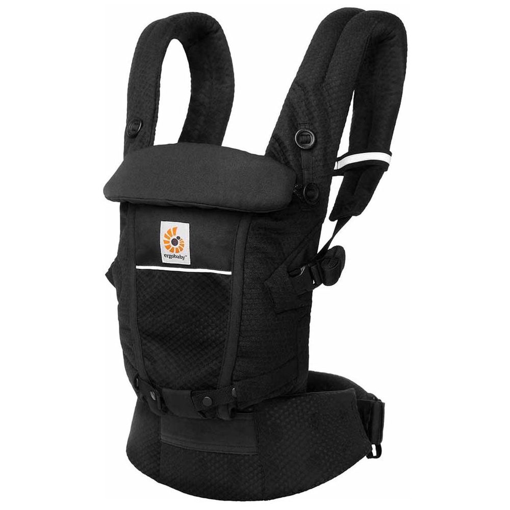 Ergobaby Adapt Soft Flex Mesh draagzak - Onyx Black