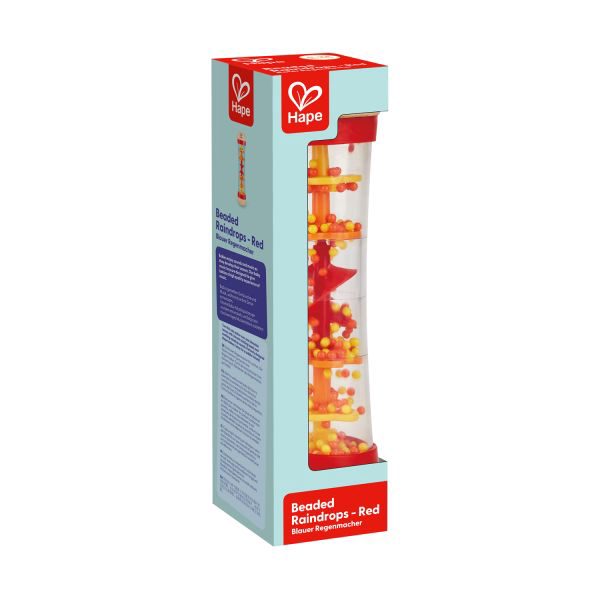 Hape Regenmaker met Kralen - Rood – foto 2