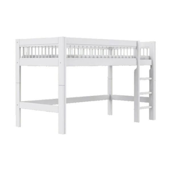 LIFETIME Breeze Halfhoogslaper - Premium Rolbodem - Wit – foto 2