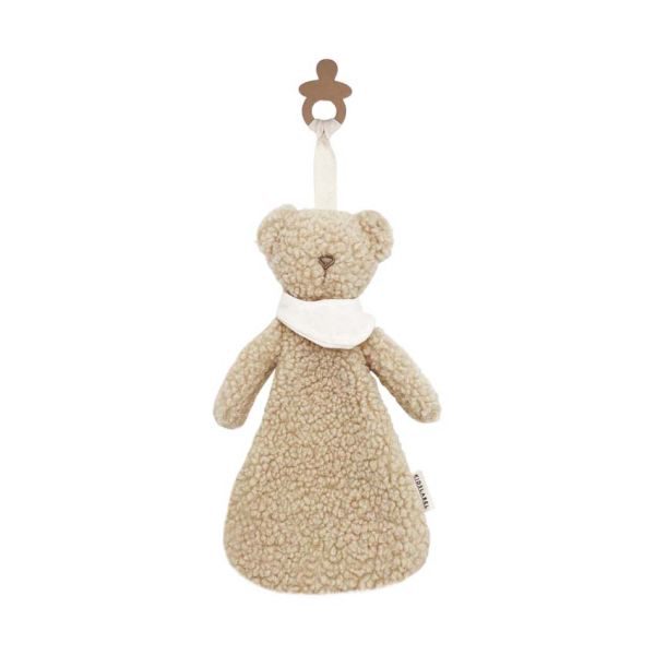 Kidslabel Speendoek Teddybeer - Beige