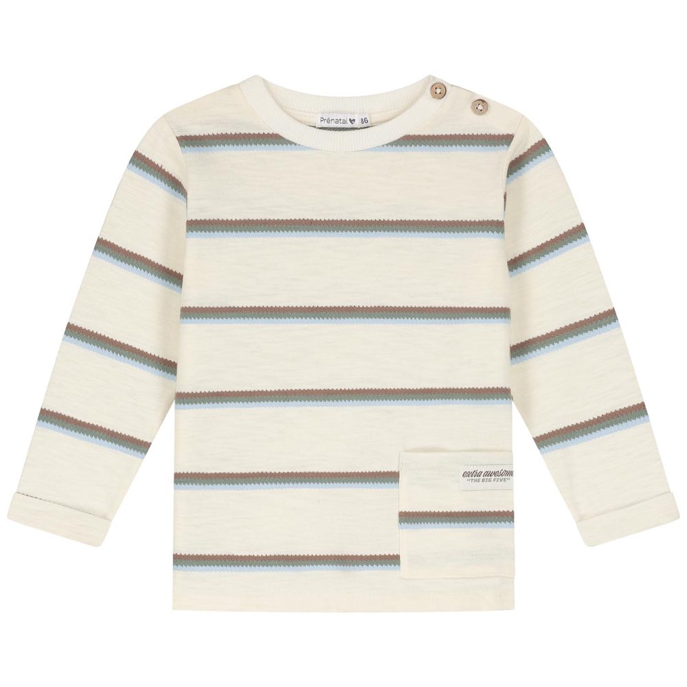Prénatal baby shirt - Dark Off-White
